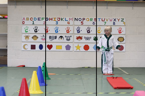 Photography rule of thirds